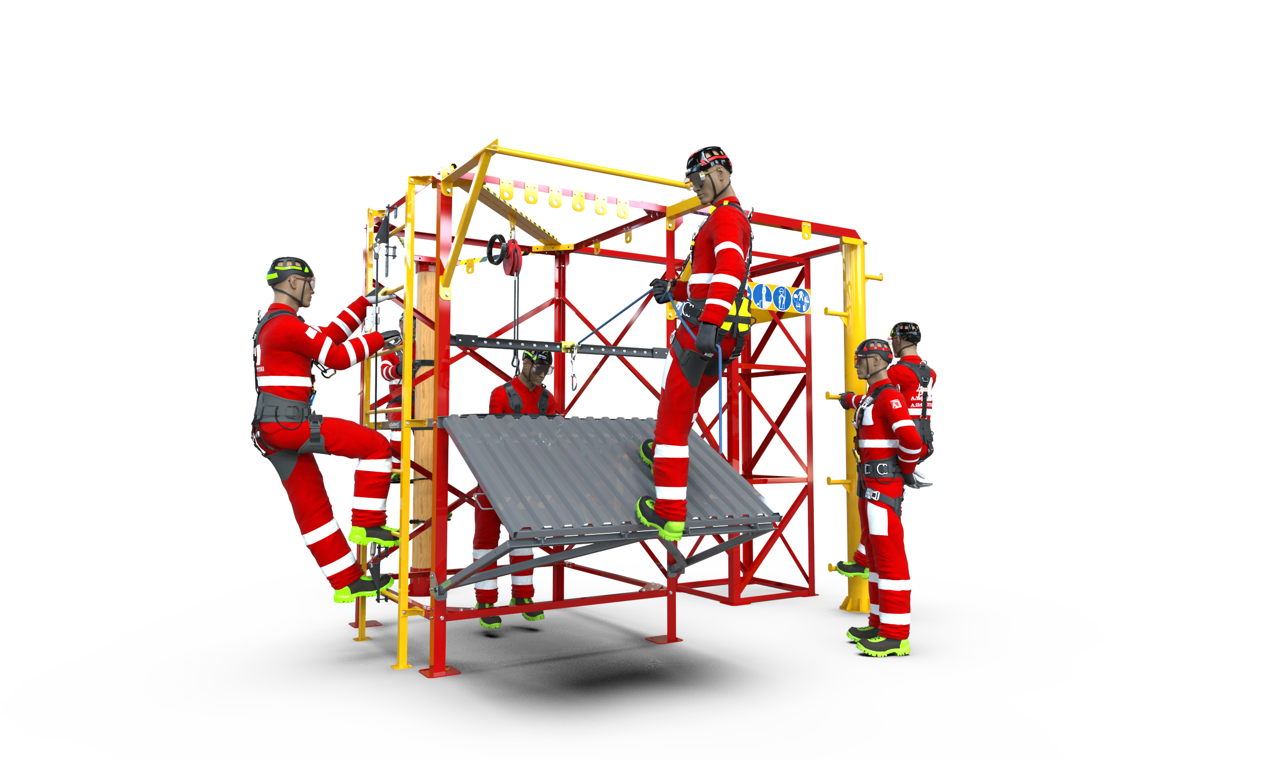 Учебно-тренировочный полигон Альпинист-2-03-3. Учебно-тренировочный полигон Альпинист-2-03-3.