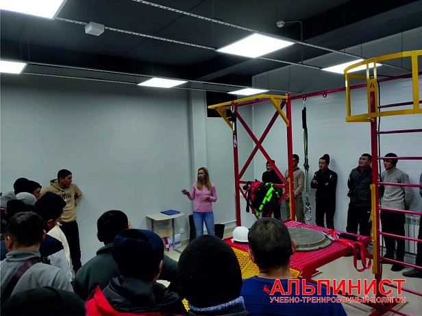 г.Нижнекамск. Компания ООО "ИКЦ "Техносфера" открыла новый полигон «Альпинист» для отработки навыков работы на высоте и в замкнутых пространствах